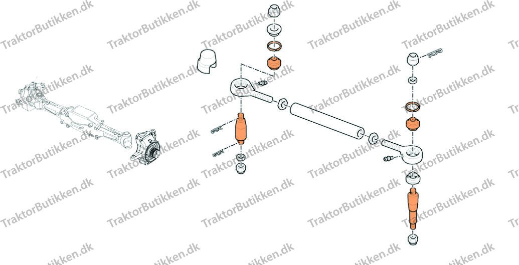 Stift tillframaxel