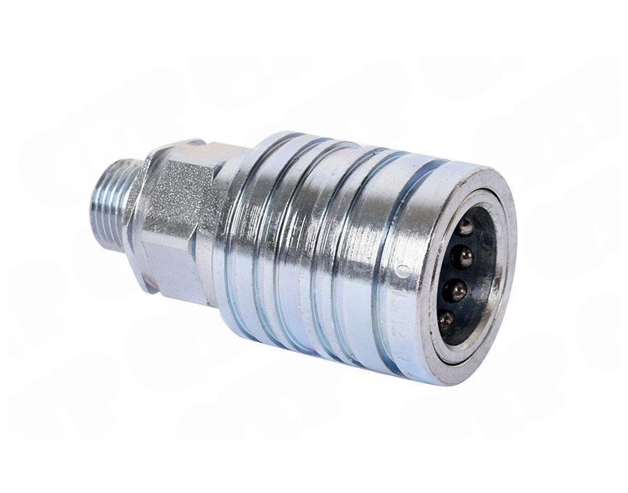 Hydraulisk snabbkoppling 1/2