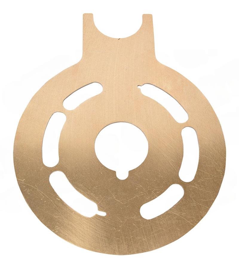 Hydraulisk pladeventil