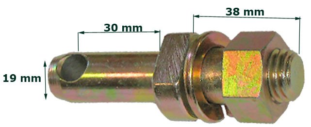 Arbetsbult 3/4” (fingängad)