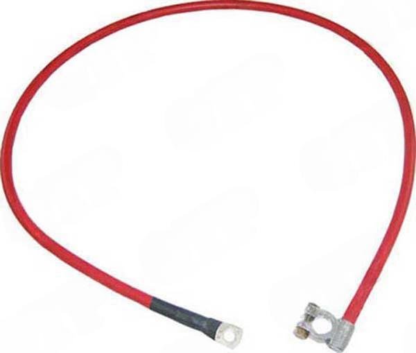 Batterikabel 1300mm Positiv 50mm - R�d