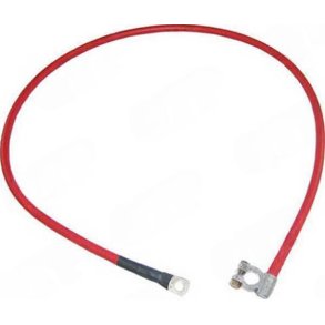 Batterikabel 1300mm Positiv 50mm - R�d