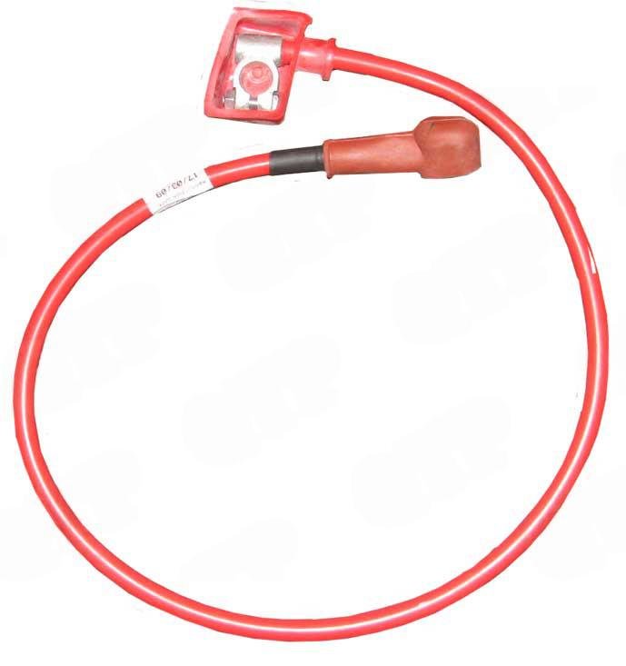 Batterikabel 1100mm Positiv 50mm - R�d