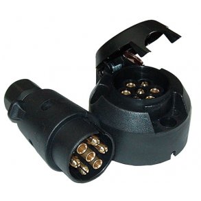 Trailerstik hun og han 7 pol