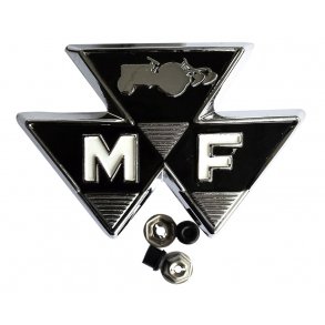 MF logo til motorhjelm