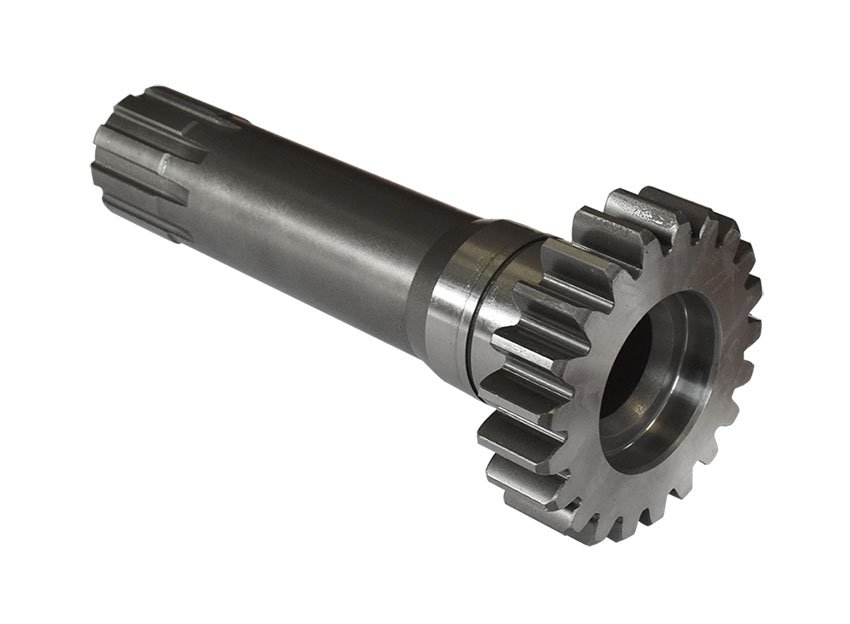 Pto input-aksel