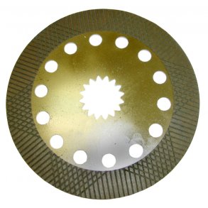 Bremseskive med belgning