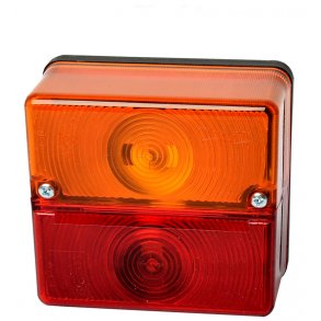 Baglygte, kombination