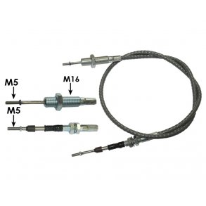 Bowdendrag tillfrontlastare