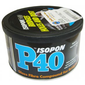 Fiberglas reparationspasta, Isopon P40 250 ml