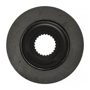 Bremseskive med belgning