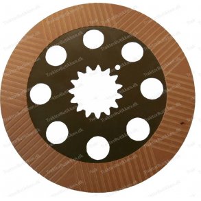 Bremseskive med belgning