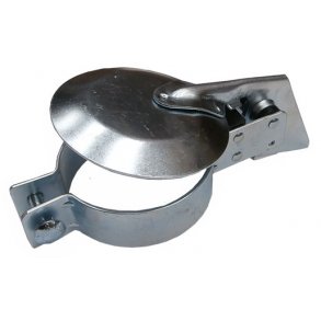 Udstdningsklap 57.15 mm rustfrit stl