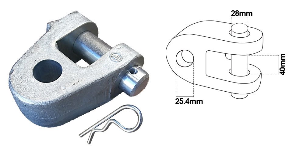 Led tillhydraulisk toppstng kategori 2