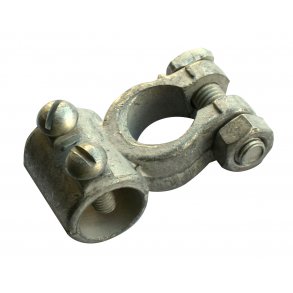 Batterikabelsko, tinbelagt messing -VE