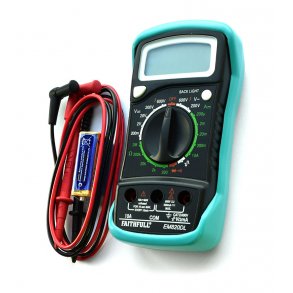 Multimeter LCD display