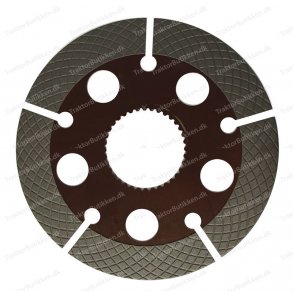 Bremseskive med belgning