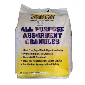 Universelt absorberende granulat, 20 ltr pakning