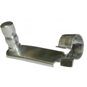 Gaffelende sikkerhedsnagle