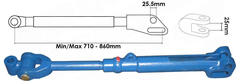 J�mningsl�da Komplett Ford 6610 V�nster