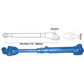 Nivelleringsh�ndtag Ford 6610 VH
