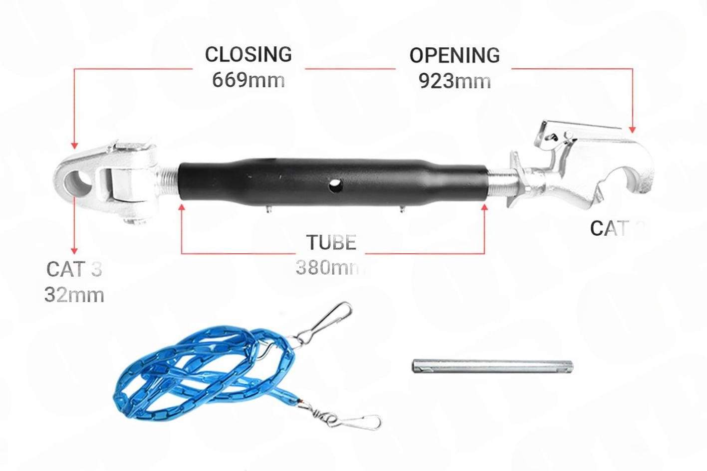 Topled Knogle Kat 3 / 2 Krog 380mm Heavy Duty | KH32380 | S13989