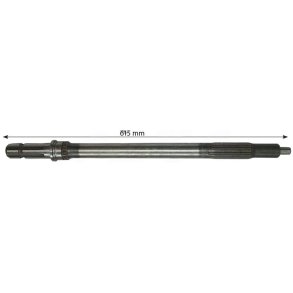 PTO-aksel 390 398 399 540 rpm 6 splines