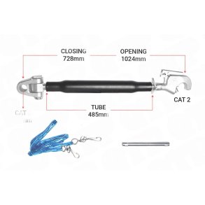 Topled Knogle Kat 3 / 2 Krog 485mm Heavy Duty | S13990 | KH32485