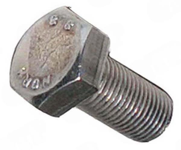 Set M12 x 25 Fin 1,25 Steg Zinkpl�terad