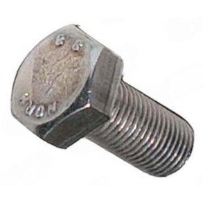 S�t M12 x 25 Fin 1,25 Skruegange Zinkbelagt