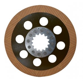 Bremseskive med belgning