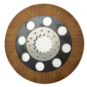 Bremseskive med belgning