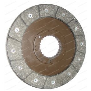 Bremseskive med belgning