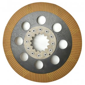 Bremseskive med belgning