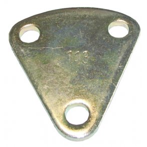 Fodtrin, monteringsplade