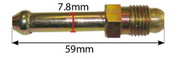 Brndstofrr overgang 8mm