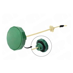 Oliep�fyldningsd�ksel bagende John Deere med m�lepind