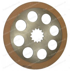 Bremseskive med belgning