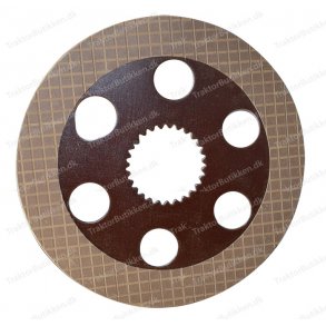 Bremseskive med belgning