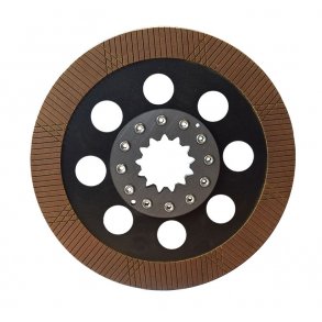 Bremseskive med belgning