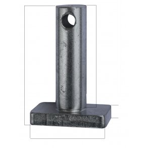 Liftspindelbolt - nederst