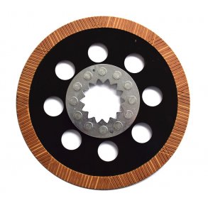 Bremseskive med belgning