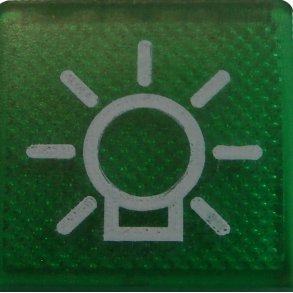 Vippekontakt til lys -Symbol