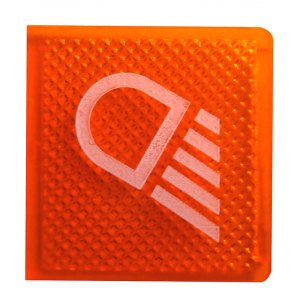 Vippekontakt til front arbejdslys - Symbol