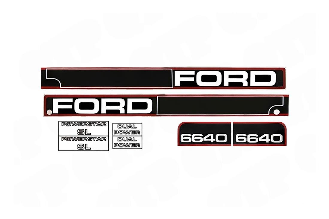 Dekalset Ford 6640