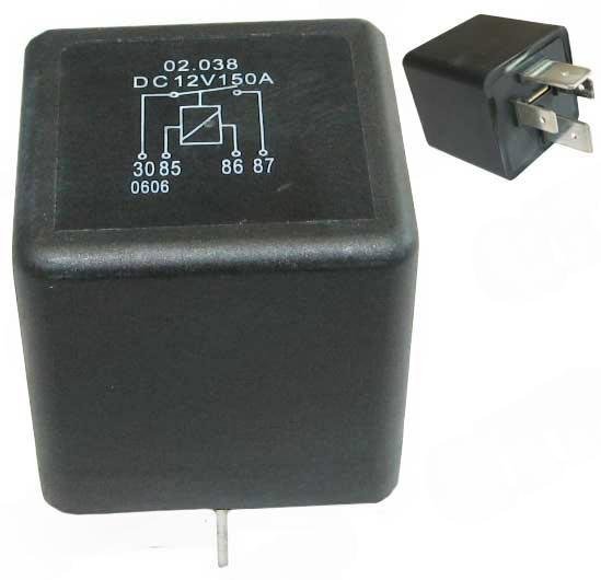 Rel� 12v V�xlande 150A - 4 stift