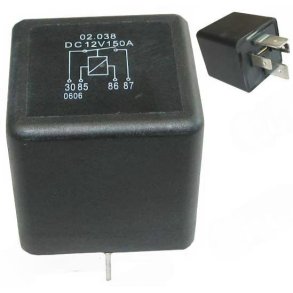 Rel� 12v veksel 150A - 4 ben