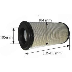 Luftfilter Ford TS100A TS110A Ydre