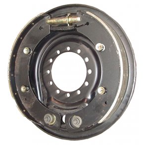 Bremsetromle-bagplade