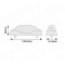 Mark�rlampa LED R�d/Vit